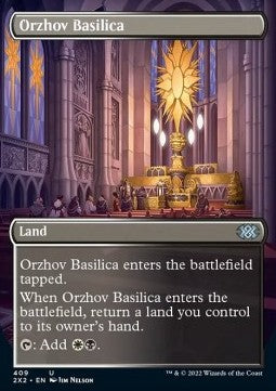 Orzhov Basilica⁣ - Double Masters 2022: Extras⁣ (Uncommon)⁣ [409]