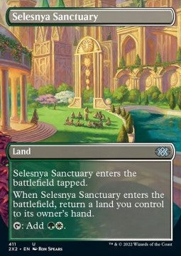 Selesnya Sanctuary⁣ - Double Masters 2022: Extras⁣ (Uncommon)⁣ [411]