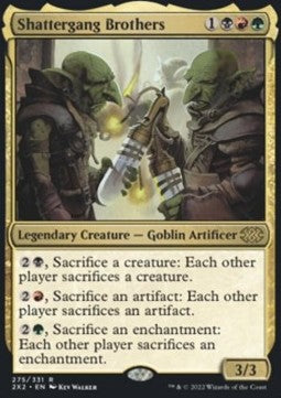 Shattergang Brothers - Double Masters 2022 (Rare) [2X2-275]