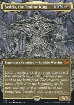 Sedris, the Traitor King (V.1)⁣ - Double Masters 2022: Extras⁣ (Mythic)⁣ [387]