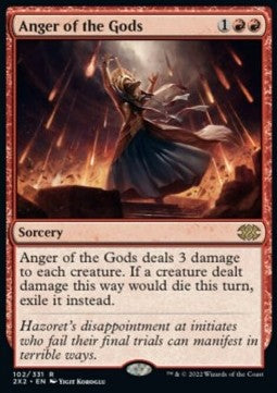 Anger of the Gods⁣ - Double Masters 2022⁣ (Rare)⁣ [102]