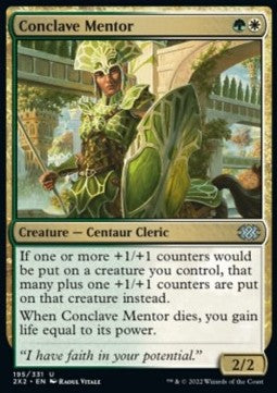 Conclave Mentor⁣ - Double Masters 2022⁣ (Uncommon)⁣ [195]