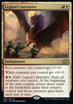 Legion's Initiative - Double Masters 2022 (Rare) [2X2-242]