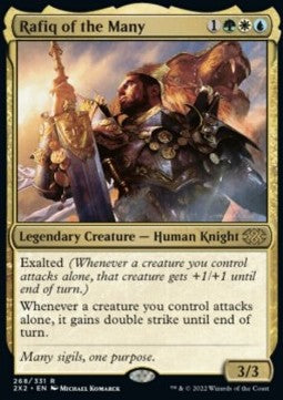 Rafiq of the Many - Double Masters 2022 (Rare) [2X2-268]