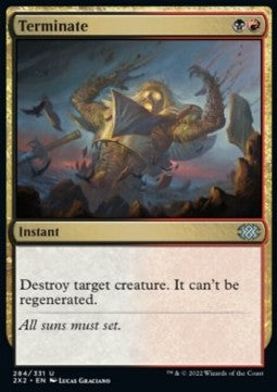 Terminate⁣ - Double Masters 2022⁣ (Uncommon)⁣ [284]