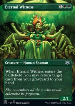 Eternal Witness⁣ - Double Masters 2022: Extras⁣ (Uncommon)⁣ [368]