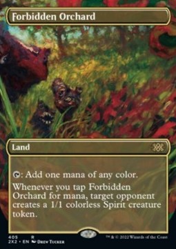 Forbidden Orchard (V.1) - Double Masters 2022: Extras (Rare) [X2X2-405]
