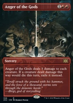 Anger of the Gods (V.1)⁣ - Double Masters 2022: Extras⁣ (Rare)⁣ [358]