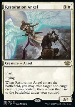Restoration Angel⁣ - Double Masters 2022⁣ (Rare)⁣ [25]