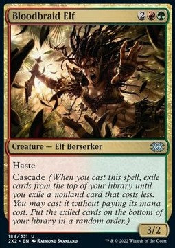 Bloodbraid Elf⁣ - Double Masters 2022⁣ (Uncommon)⁣ [184]