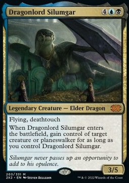 Dragonlord Silumgar⁣ - Double Masters 2022⁣ (Mythic)⁣ [203]