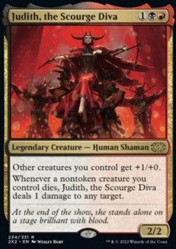 Judith, the Scourge Diva - Double Masters 2022 (Rare) [2X2-234]