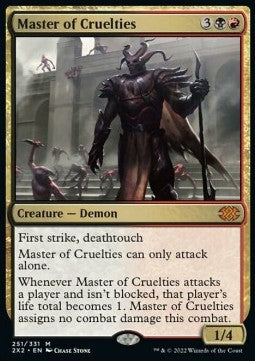 Master of Cruelties - Double Masters 2022 (Mythic) [2X2-251]