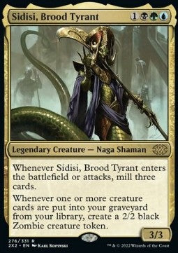 Sidisi, Brood Tyrant - Double Masters 2022 (Rare) [2X2-276]