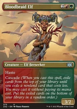 Bloodbraid Elf⁣ - Double Masters 2022: Extras⁣ (Uncommon)⁣ [373]