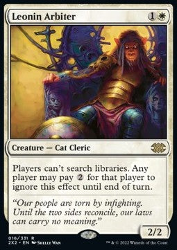 Leonin Arbiter - Double Masters 2022 (Rare) [2X2-16]