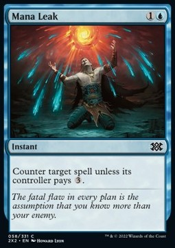 Mana Leak - Double Masters 2022 (Common) [2X2-58]