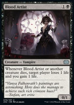 Blood Artist - Double Masters 2022 (Uncommon) [2X2-70]