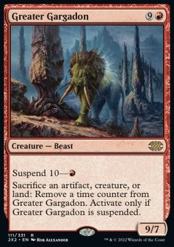 Greater Gargadon - Double Masters 2022 (Rare) [2X2-111]
