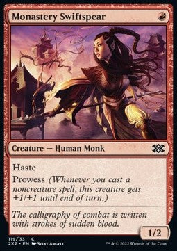 Monastery Swiftspear - Double Masters 2022 (Common) [2X2-119]