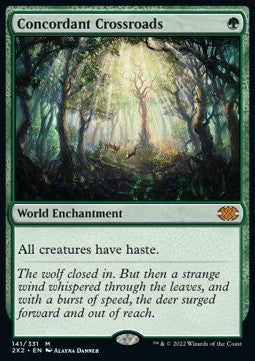 Concordant Crossroads⁣ - Double Masters 2022⁣ (Mythic)⁣ [141]