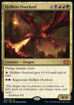 Hellkite Overlord - Double Masters 2022 (Mythic) [2X2-225]