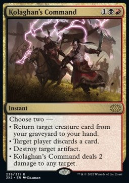 Kolaghan's Command - Double Masters 2022 (Rare) [2X2-239]