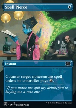 Spell Pierce⁣ - Double Masters 2022: Extras⁣ (Common)⁣ [350]