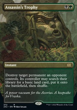 Assassin's Trophy (V.1) - Double Masters 2022: Extras (Rare) [X2X2-372]