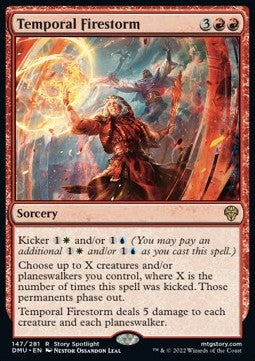 Temporal Firestorm - Dominaria United (Rare) [DMU-147]