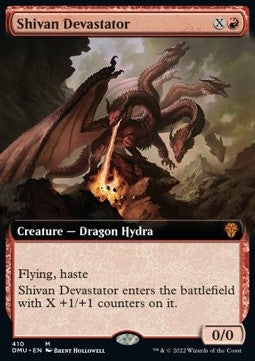 Shivan Devastator⁣ - Dominaria United: Extras⁣ (Mythic)⁣ [410]