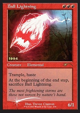 Ball Lightning⁣ - 30th Anniversary Celebration⁣ (Rare)⁣ [2/30]