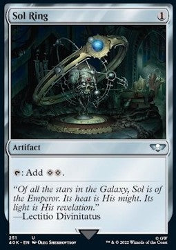 Sol Ring (V.3) - Universes Beyond: Warhammer 40,000 (Uncommon) [40K-251]