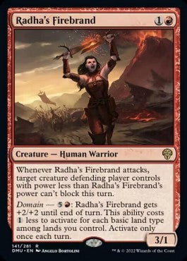 Radha's Firebrand - Dominaria United (Rare) [DMU-141]