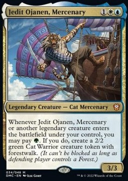 Jedit Ojanen, Mercenary - Commander: Dominaria United (Mythic) [DMC-34]