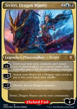 Sivitri, Dragon Master - Commander: Dominaria United: Extras (Mythic) [XDMC-65]