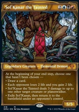 Sol'Kanar the Tainted (V.1) - Dominaria United: Extras (Mythic) [XDMU-318]