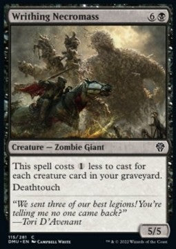 Writhing Necromass - Dominaria United (Common) [DMU-115]