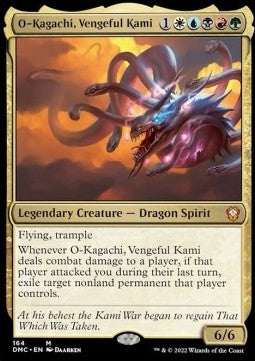 O-Kagachi, Vengeful Kami - Commander: Dominaria United (Mythic) [DMC-164]