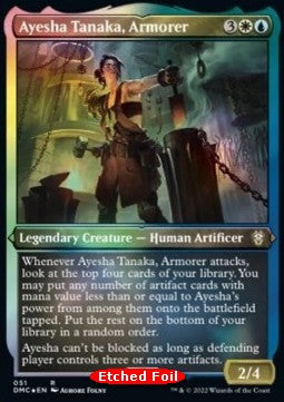 Ayesha Tanaka, Armorer - Commander: Dominaria United: Extras (Rare) [XDMC-51]