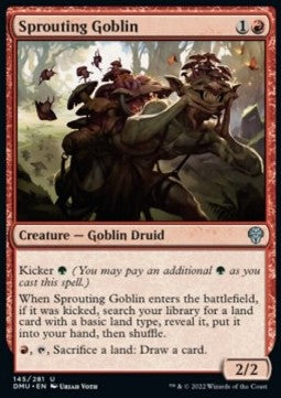 Sprouting Goblin - Dominaria United (Uncommon) [DMU-145]