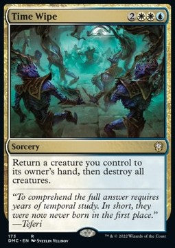 Time Wipe - Commander: Dominaria United (Rare) [DMC-173]