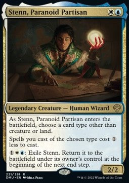 Stenn, Paranoid Partisan - Dominaria United (Rare) [DMU-221]