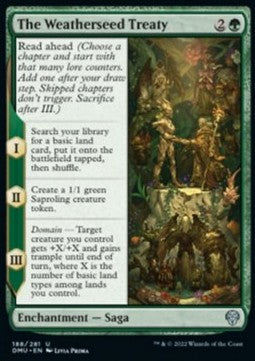 The Weatherseed Treaty - Dominaria United (Uncommon) [DMU-188]