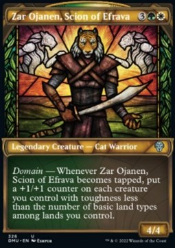 Zar Ojanen, Scion of Efrava (V.1) - Dominaria United: Extras (Uncommon) [XDMU-326]
