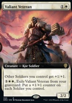 Valiant Veteran - Dominaria United: Extras (Rare) [XDMU-390]