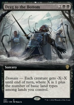 Drag to the Bottom - Dominaria United: Extras (Rare) [XDMU-401]