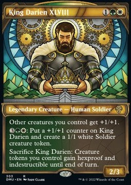 King Darien XLVIII (V.1) - Dominaria United: Extras (Rare) [XDMU-303]