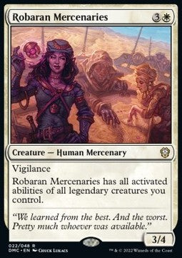 Robaran Mercenaries - Commander: Dominaria United (Rare) [DMC-22]