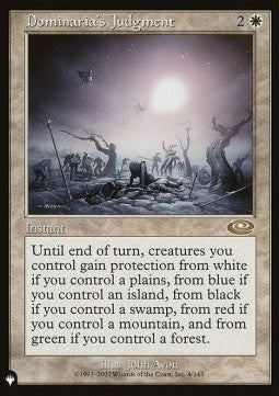 Dominaria's Judgment⁣ - The List⁣ (Rare)⁣ [4]